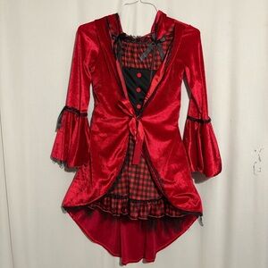 Little Red Riding Hood Dress Up Halloween Costume Girls size 14-16